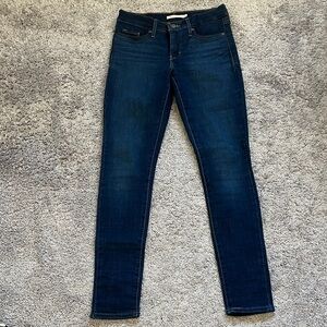 Levi's Dark Blue Skinny Jeans